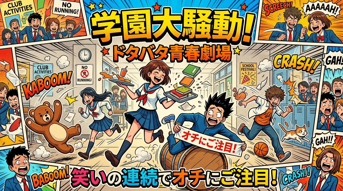 学園大騒動!ドタバタ青春劇場